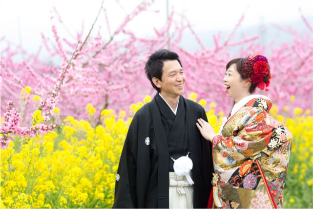 山梨で前撮りをご希望の方は【田中写真館】にお任せ！思い出に残るフォトウェディングが可能